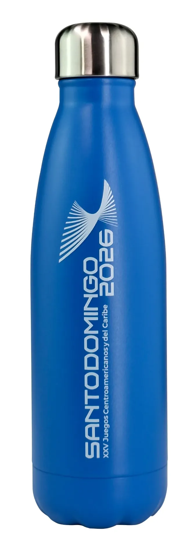 [SD-2001-B] Botella de Agua Acero Inox. 16oz -Azul Claro