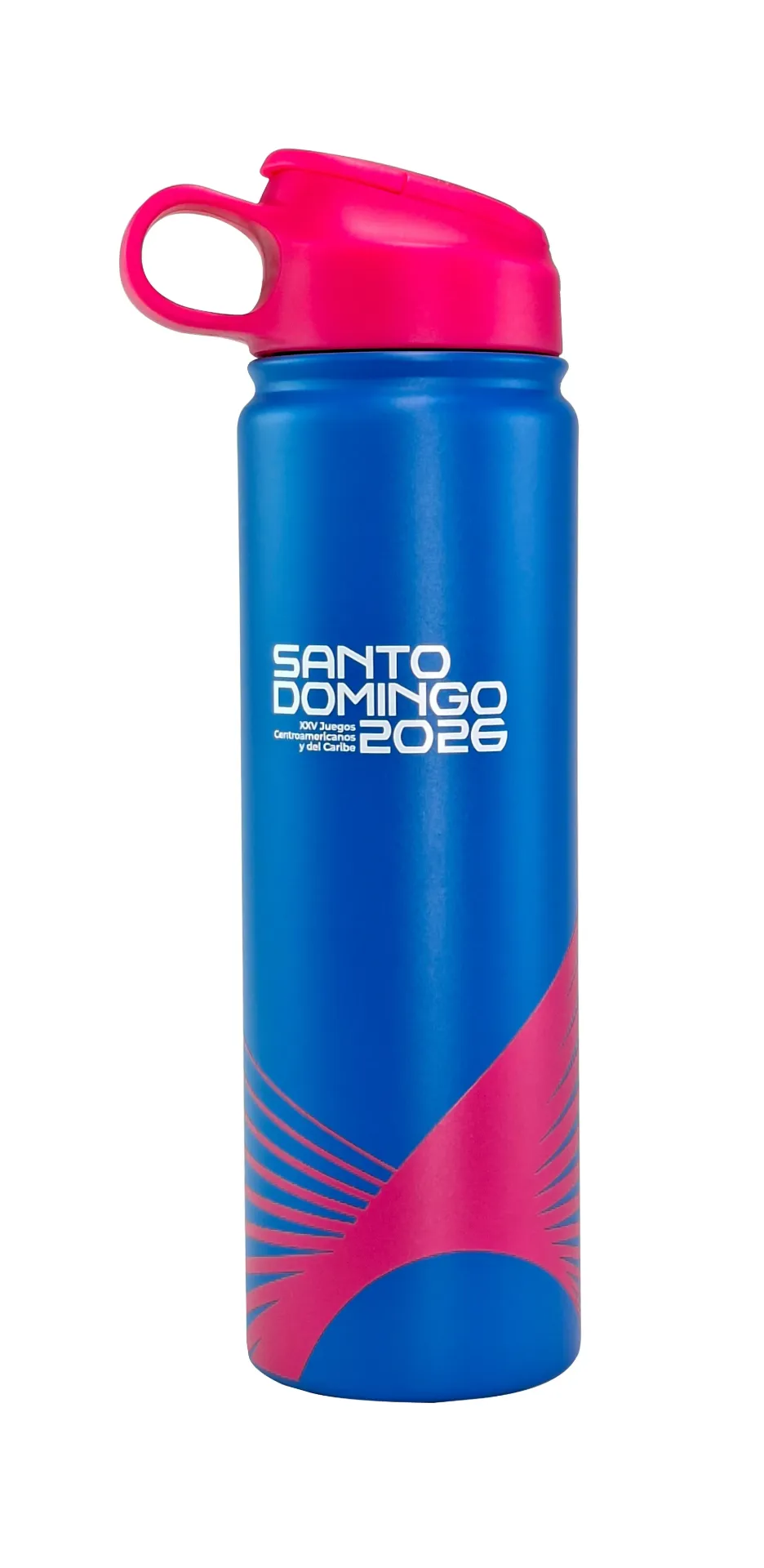 [SD-2002-B] Termo Acero Inoxidable 16 oz- Azul + Rosado