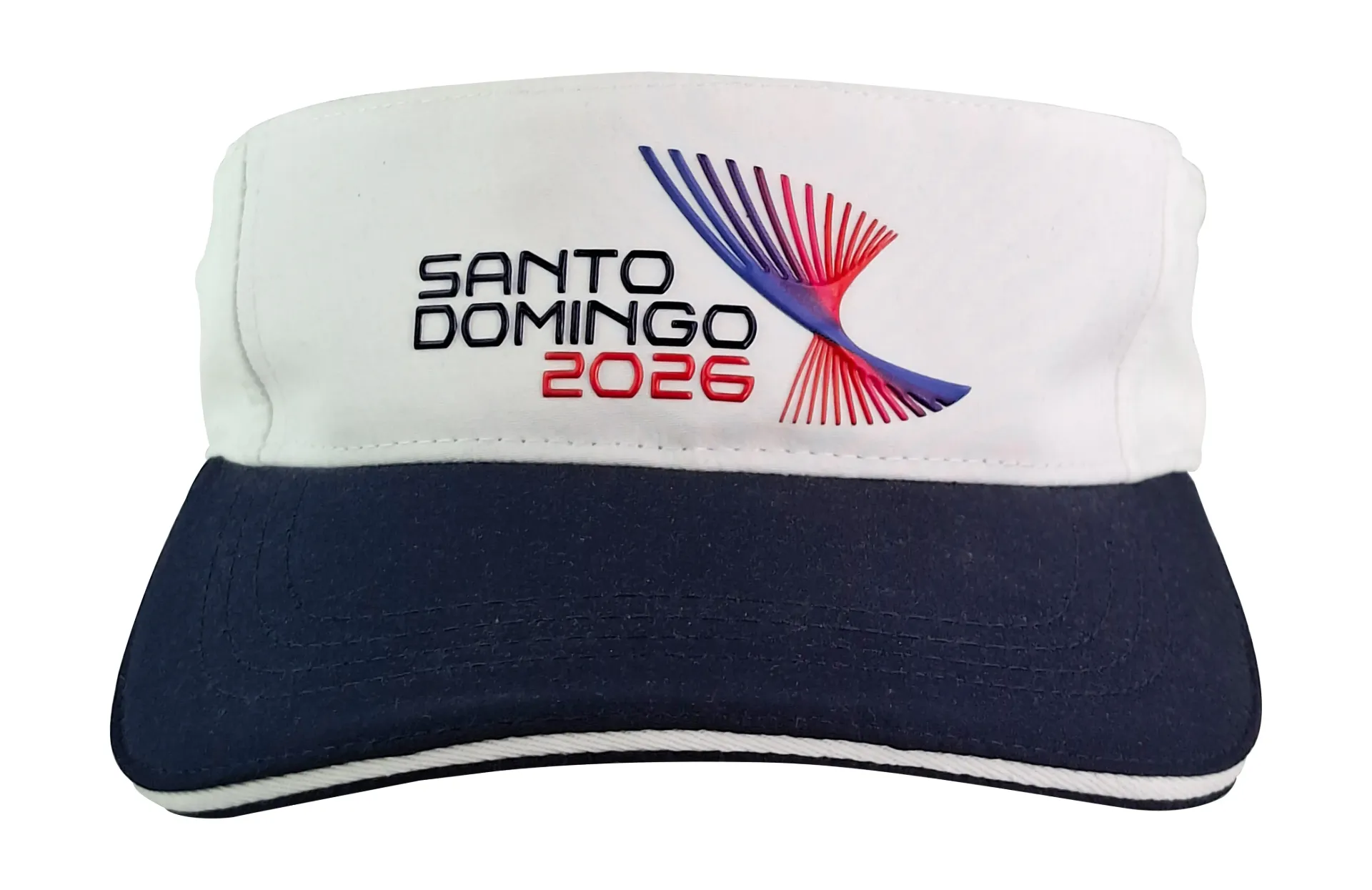 [SD-C1001-M] Visera Oficial- Blanco/navy