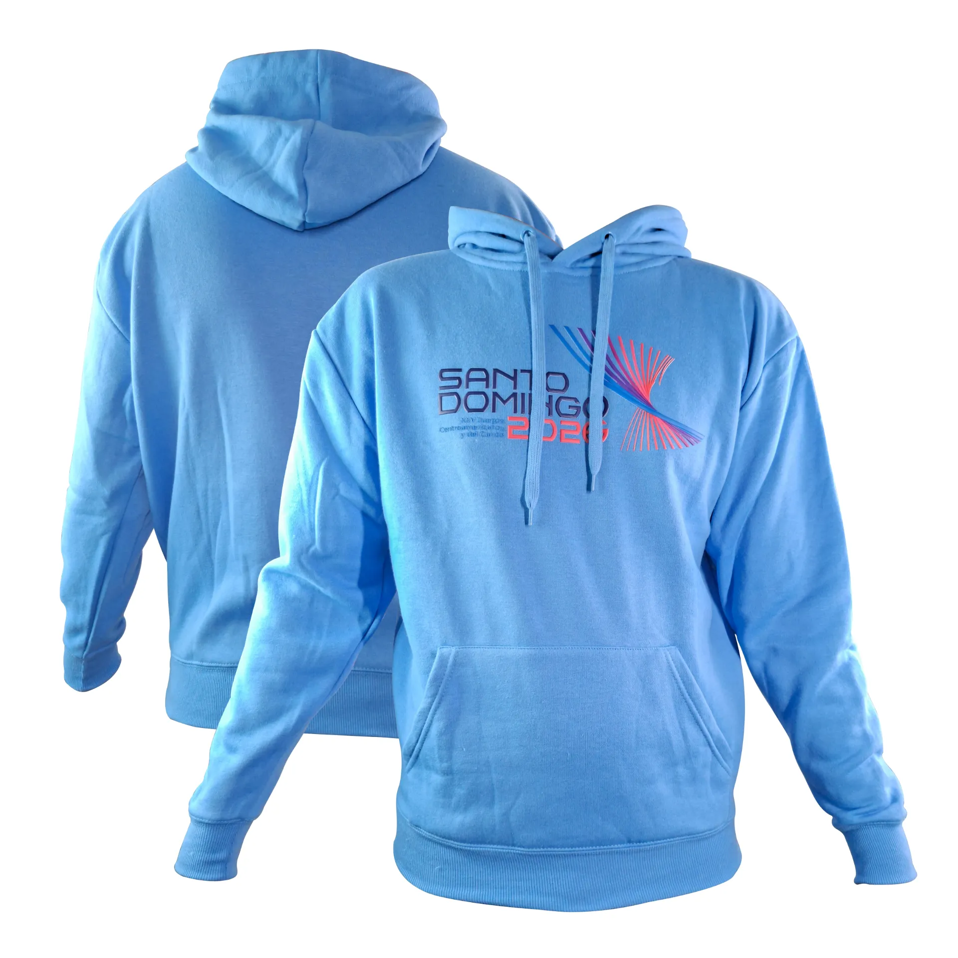 [SD- H001-A-S] Hoodie Algodón Size S- Azul
