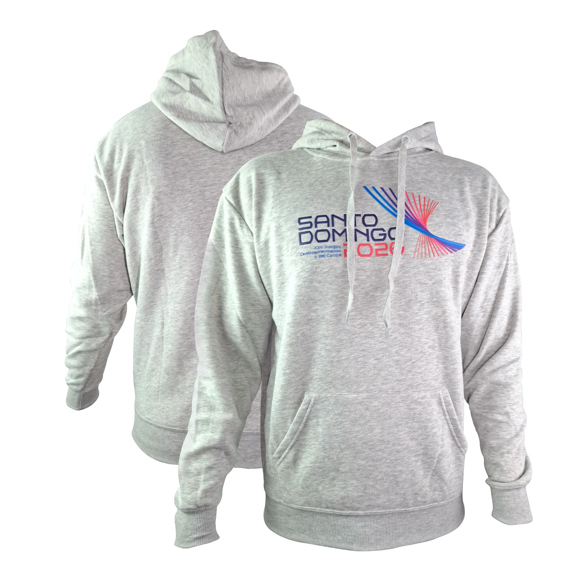 [SD- H001-G-M] Hoodie Algodón Size M- Gris
