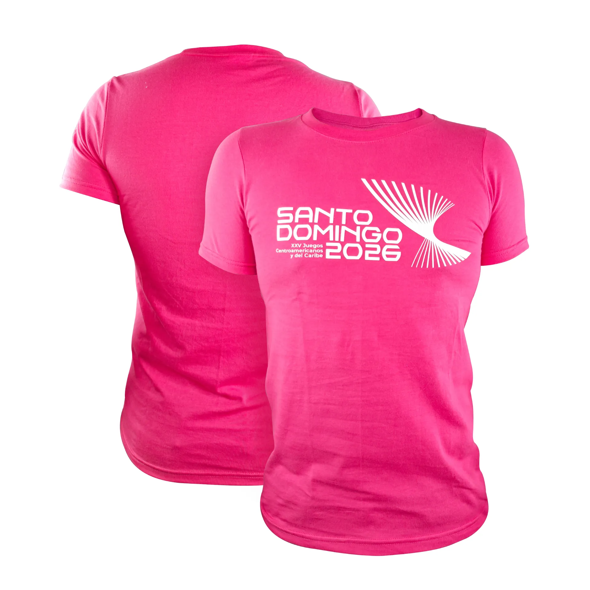 [SD-T002 -P-L] Camiseta algodón liso Size L-ROSADO